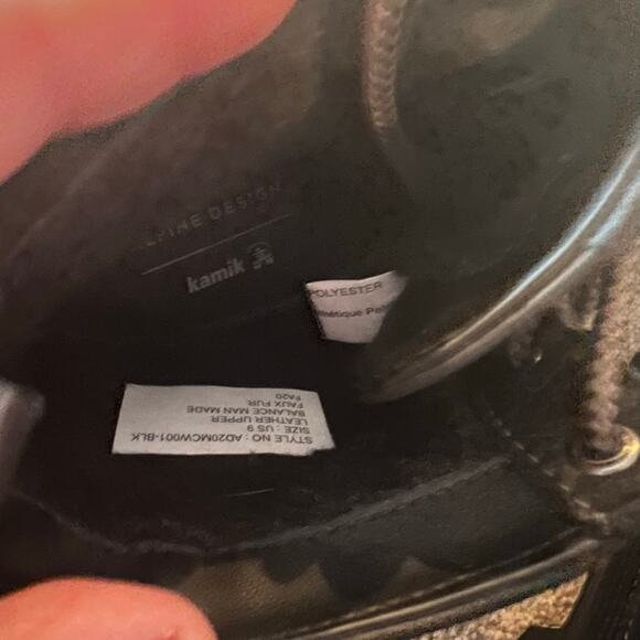 Kamik Alpine Design Leather Upper Snow Boots Size 9 - Picture 5 of 9